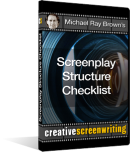 Order "A Structure Checklist" from Creative Screenwriting.